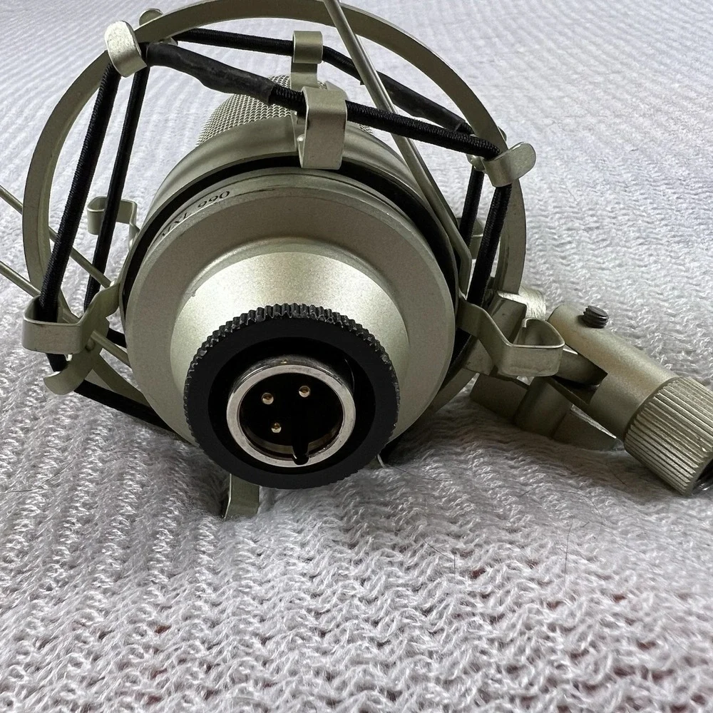 MXL MXL-990 Instrument Condenser Microphone Beginner XLR‎ Connector, Champagne